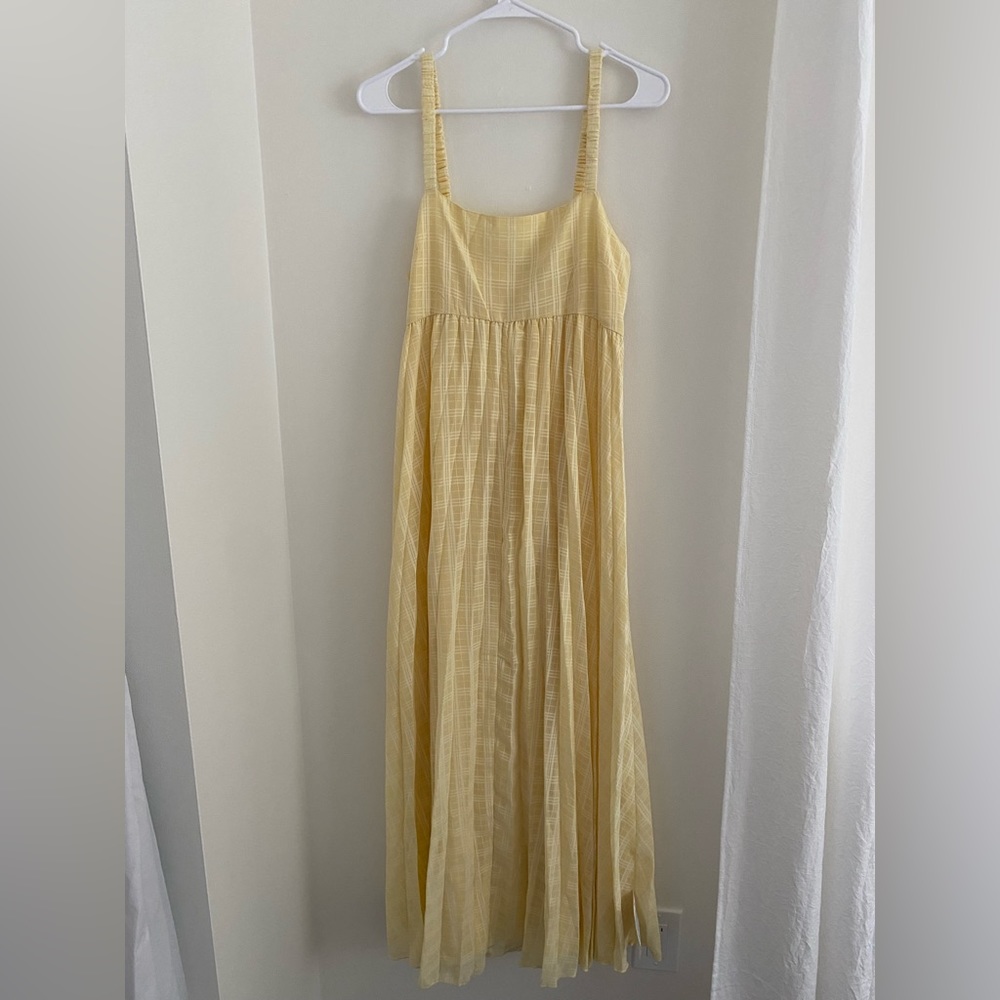 ASOS yellow dress